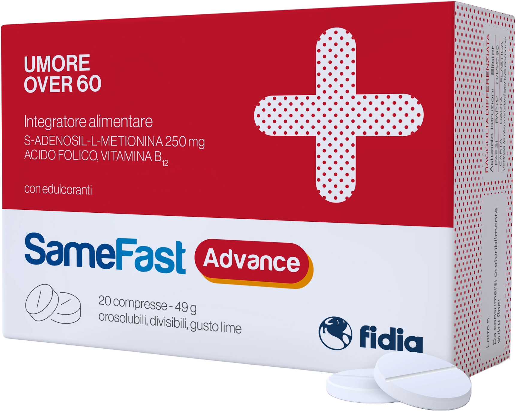SAMEFAST Advance 20 Compresse Oro-image